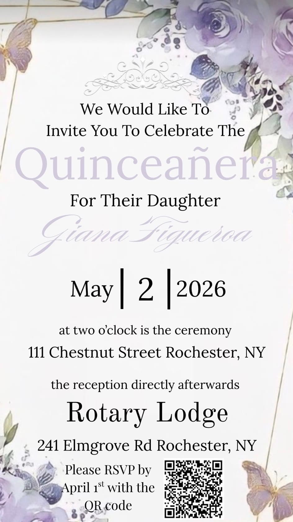 Giana’s Quinceanera